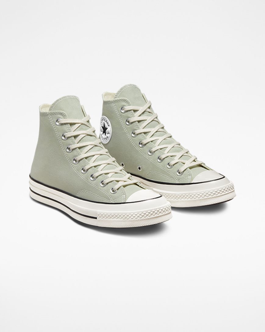 Dámské Boty Vysoké Converse Chuck 70 Vintage Platene Olivy Zelené Černé | CZ RNXC18